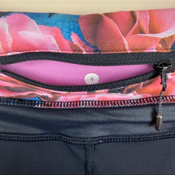 Lululemon Secret Garden Inspire Crop Leggings 4 - Picture 2 of 8
